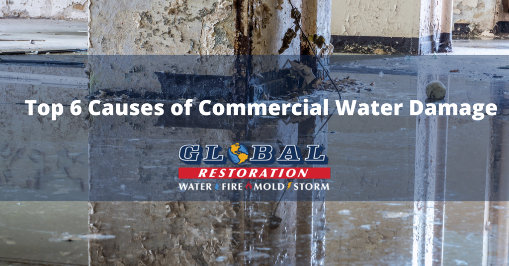 Top 6 Causes of Commercial Water Damage