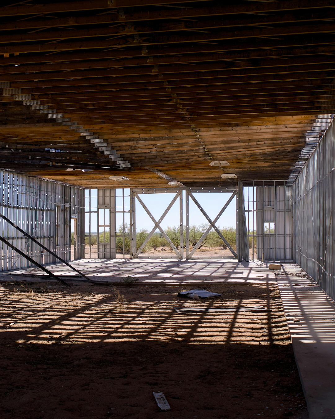 Construction services being carried out by a Global Restoration in Jasper GA
